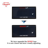 Voltímetro KOSO Para Motocicleta Universal LCD Digital Impermeable Para Yamaha NVX XMAX300 NMAX Honda Medidor De Voltaje Para Moto - details 5