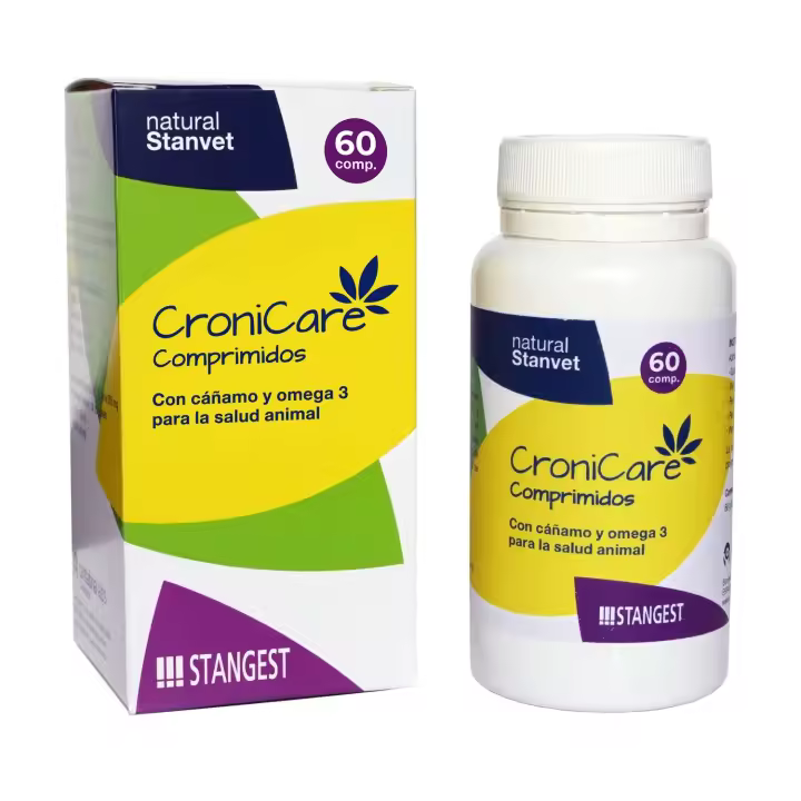 Stangest Suplemento Nutricional Cronicare Comprimidos para Perros y Gatos - 1
