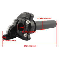 Manillar De Motocicleta Accesorios De Girado Rápido 22mm Universal De Aluminio Para Motocross Y Pit Bike Piezas De Manillar - details 2