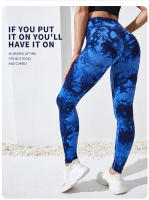 Treguas De Yoga Para Mujer Con Cintura Alta Y Sin Costuras Leggings De Gimnasio Para Ejercicio Y Fitness Talla Verdadera - details 1