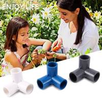 Conector en T de plástico PVC para manguera de jardín, junta de 3 vías, adaptador de tubería de riego, herramientas de piezas de tubo, 16 piezas, 20mm - details 3