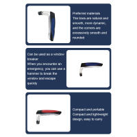 Barras De Agarre Para Coche Bastón Auxiliar De Movilidad Herramienta Automotriz Para Niños Ancianos Negro Accesorio De Vehículo - details 8