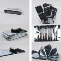 Manta Térmica Impermeable Y Viento Para Supervivencia En Exteriores Kit De Rescate Militar Primeros Auxilios Para Camping Y Senderismo - details 4