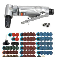Mini 1/4 Engraver De Ángulo De Aire Con Polímero 90 Grados Herramienta De Grabado Y Pulido Para Automóviles Kit Con Discos De Esmalte - details 0