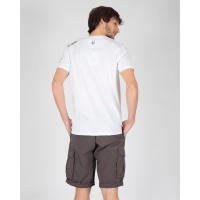 Camiseta Brave Soul Calavera Hipster 149RIDEW Blanco - details 2