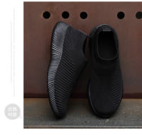 Zapatillas De Paseo Para Mujer Suela Baja Respirables Tejidas Con Suela EVA Zapatos Planos Casuales Transpirables Para Caminar - details 6