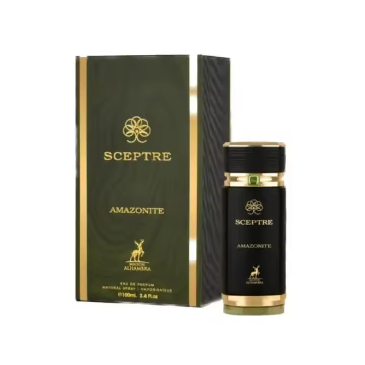 Maison Alhambra Sceptre Malachite, Oceana & Amazonite y Bronzite | Eau de Parfum Unisex 100ml – Elegancia, Frescura y Distinción - 1