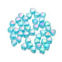 100Pcs Lotes De 9mm Cuentas De Acrílico En Forma De Corazón Colorido Para Hacer Joyas Manualmente Collares Pulseras Accesorios - details 2