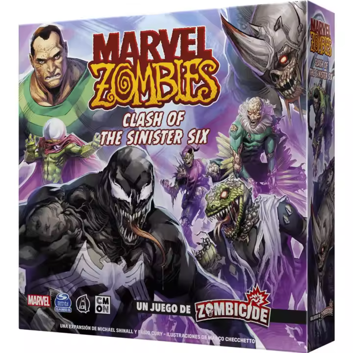 Asmodee - Marvel Zombies: Clash of the Sinister Six - 1
