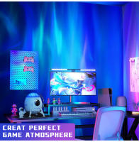 Proyector De Luz Galáctica Espacial Lander Astronauta Regalo De Navidad Decorativo Para Dormitorio Control De Color Ajustable - details 8