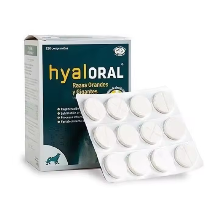 Pharmadiet Hyaloral Perros Razas Grandes pack 120 comprimidos - 1