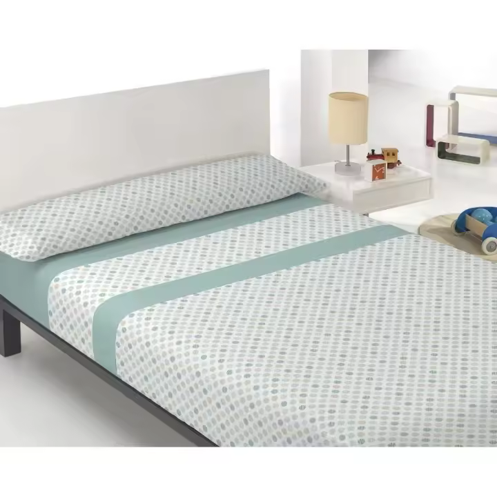 Juego de Sábanas de Microfibra Sayem Verde, Innova Home - 1