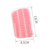 Peine Para Gatos Con Masajeador De Esquina Mesa Afilador De Pelo Con Nepenta Accesorios De Cuidado Para Gatos Y Gatitos Material Plástico - details 0