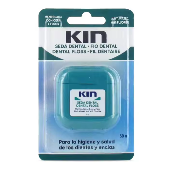 Kin Seda Dental Mentolada con Cera para una Higiene Bucal Completa - 1