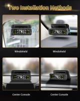 Sistema De Monitoreo De Presión De Neumáticos Vtopek Para Coche Con Sensor Solar Y Soporte Resistente Al Agua IP68 Ajustable 360° 6bar - details 2