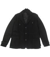 Chaquetas Hombre Takhiro , Abrigo de paño ,   Negro  ,  XL , 44 , Invierno - details 0