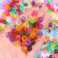 200pcs De Cuentas De Cerámica Coloridas 6x9mm Para Crear Pulseras Y Collares DIY Accesorios Para Manualidades Y Pelucas Para Niñas - details 1