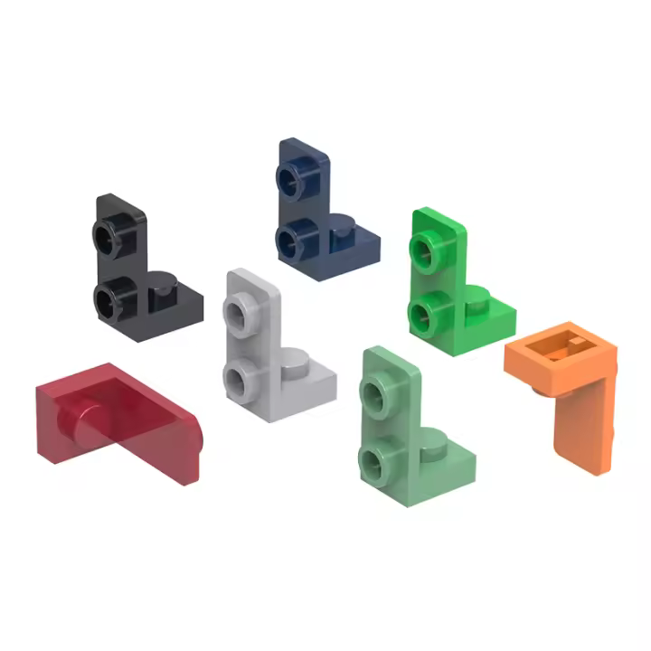 Bloques De Construcción Compatible Con Legos Wange253Pcs/Lot 73825 Bracket 1x1-1x2 Juguetes Para Niños Caja De Regalo De Bloques De Construcción Pequeños Material ABS - 1
