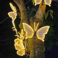 1-Pack Luces LED De Mariposas Para Exterior Dinámicas Y Estáticas Para Crear Un Ambiente Festivo En Bodas Arches De Novios - details 2