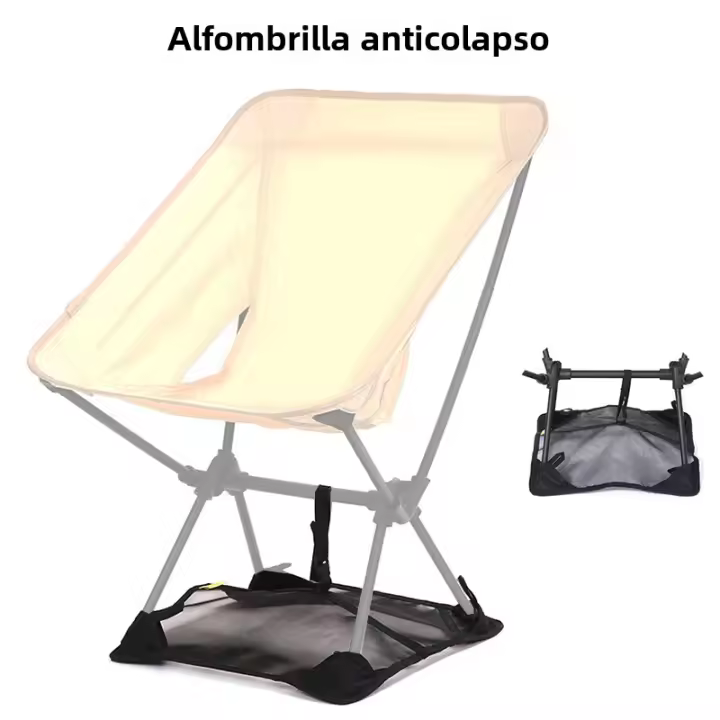 Mesa De Camping Plegable Ligera Anti-Colapsante Para Playa Y Picnics Sin Silla Preventiva De Enfriamiento Para Exteriores - 1