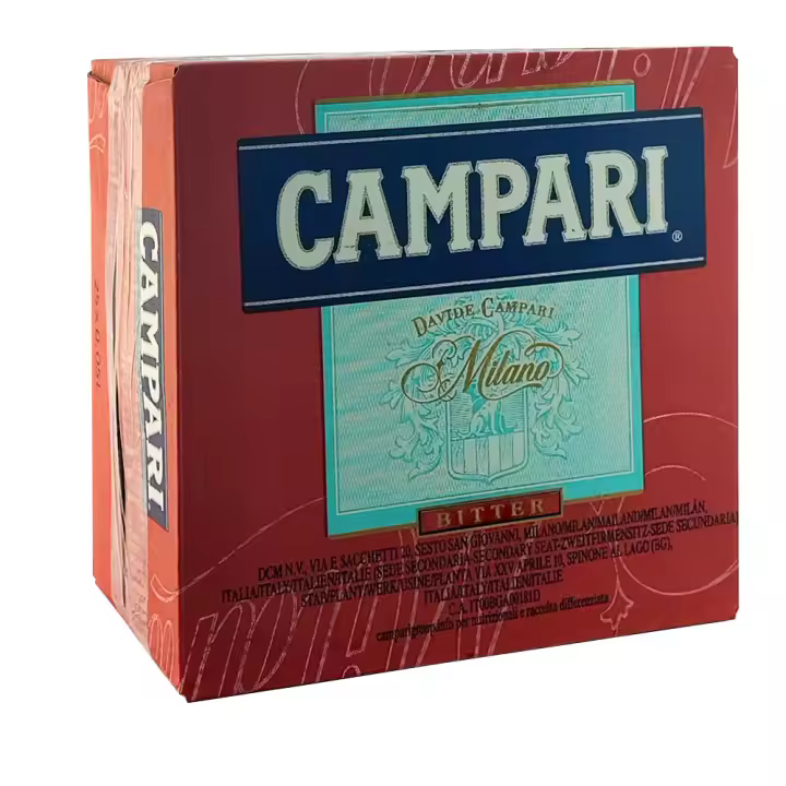 Pack de 25 Mini Botellitas Bitter Campari 5 cl - 1