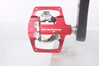 Pedales De Bicicleta De Montaña RACEWORK MTB Clipless Auto- Bloqueables Plataforma Doble SPD Y Plana CNC Aleación De Aluminio DU Rodamiento - details 6