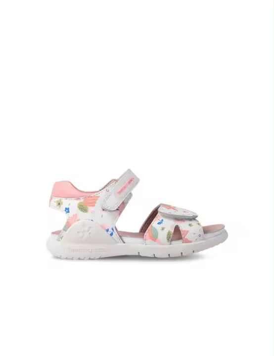 SANDALIA ABIERTA ESTAMPADO FLORES NIÑA BIOMECANICS 232241 - 1