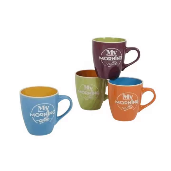 Bolsos Hf Taza Porcelana My Morning 355 Ml - Diseño Atractivo - 1