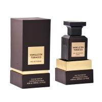 Perfume arabe unisex Vanille En Tobacco Fragance World 80ml, Fragancia para hombre y mujer amaderada, duradera - details 1