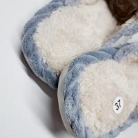 ZAPATILLAS DE CASA PARA INVIERNO CON PELO,ZAPATILLAS DE MUJER,Zapatillas de invierno con pelo,4 COLORES,rosa,gris,ANTIDESLIZANTES,CM, FESPU - details 6