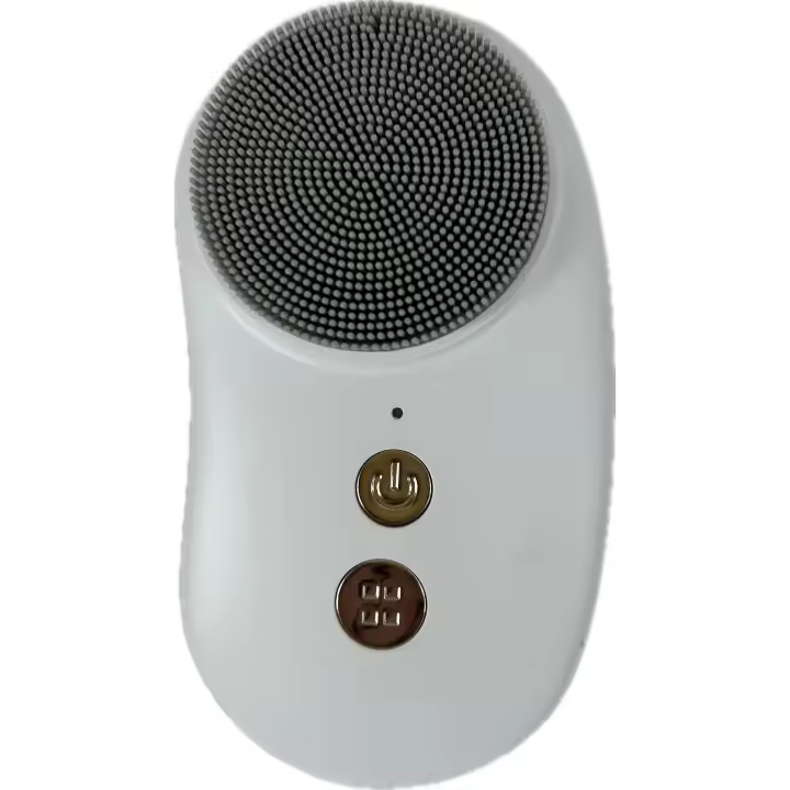 Cepillo de limpieza facial Seaturtlehome, 5 modos, masaje con calefacción por vibración de alta frecuencia, silicona portátil, eliminador de puntos negros, limpiador de poros，ideal para un regalo de San Valentín para ella mujer - 1