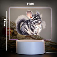Lámpara De Noche LED Totoro Para Niños Luz De Ambiente De Escritorio USB Y Alimentación AC Abs Plástico Regalo Para Navidad Y Cumpleaños - details 6