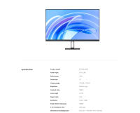 Xiaomi Monitor A27i, Resolución de 1080p, Frecuencia de actualización alta de 100 Hz, Cuerpo compacto de 7,5 mm - details 14