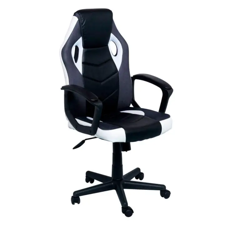 Silla Gunfire - Blanco y Negro - 1