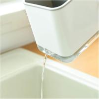 Soporte para utensilios de cocina, escurridor de cuadertos, soporte para utensilios de cocina de 3 compartimientos, organizador para fregadero Para La Cocina, de Organizer cubiletes, soporte para cubiletes - details 1