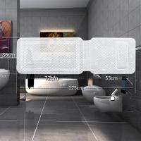 Almohadilla De Baño PVC Espuma Transpirable Con Capas De Malla 3D Y Cojín Para Cuerpo Completo Tapete Antideslizante Spa De Bañera Matrícula De Almohadilla - details 5