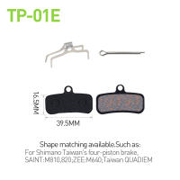 2 Pares De Frenos De Disco Para Bicicleta MTB Pads Hidráulicos Compatible Con SHIMANO SRAM AVID HAYES Piezas De Ciclismo Semi-Metales - details 2
