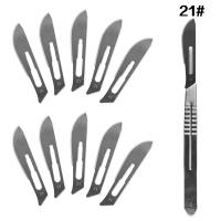 10 Piezas De Hojas De Acero De Carbono 20#-23# Herramienta Manual De Mantenimiento Para Teléfonos Móviles Libros De Navegación PCB Artesanía De Cuchillo - details 9