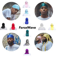 Pañuelo De Cabeza Largo Para Hombres Y Mujeres 2/3PCS Durag De Seda Tapabocas De Noche Estilo Pirata Bufanda De Sueño Unisex Bandana Turbante Hijab Multifuncional Para Todas Las Estaciones - details 9