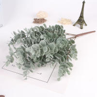 Ramas Artificiales De Eucalipto Hojas De Eucalipto Falsas Para Decoración De Hogar Oficina Bouquet De Flores Centros De Mesa Y Bodas - details 3