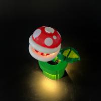 Kit De Luz LED BYB Para Bloques De Construcción Piranha Plant Decorativa Con Control Remoto Incluido Compatible Con Lego - details 1
