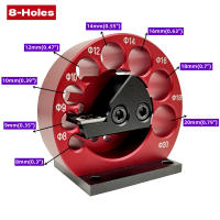 Juego De Herramienta Para Hacer Pernos Ajustable De 8 Agujeros 8mm-20mm O Cuchillas De Carburo Para Trabajar Madera Herramienta Auxiliar De Banda Eléctrica Y Millado - details 1
