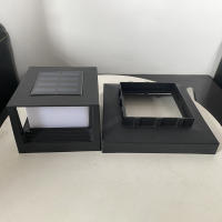 Lámpara Solar LED Impermeable Para Exterior Iluminación De Pared De Jardín Decorativa Para Camino Y Patio Luz De Columna Solar Para Jardín - details 10