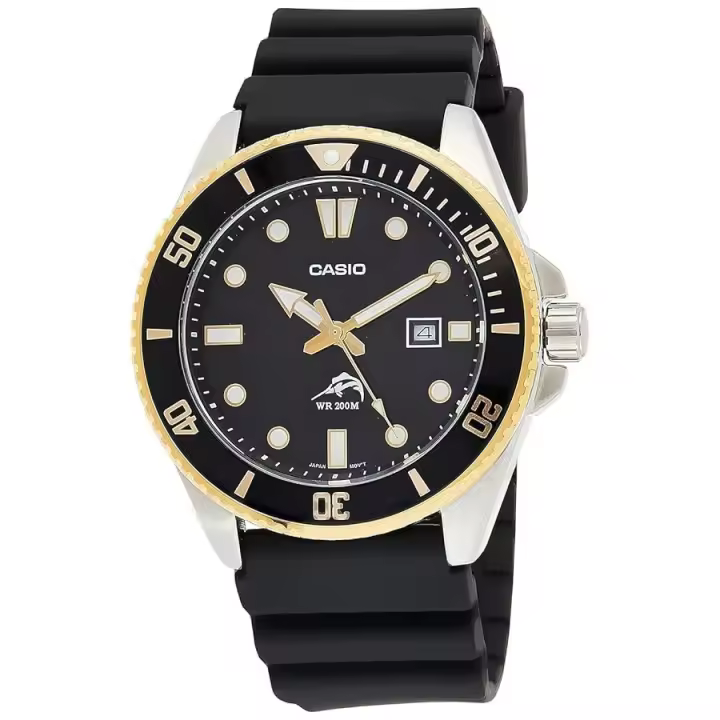 Reloj Hombre Buceo Casio MDV-106G-1A MARLIN DURO correa goma - 1