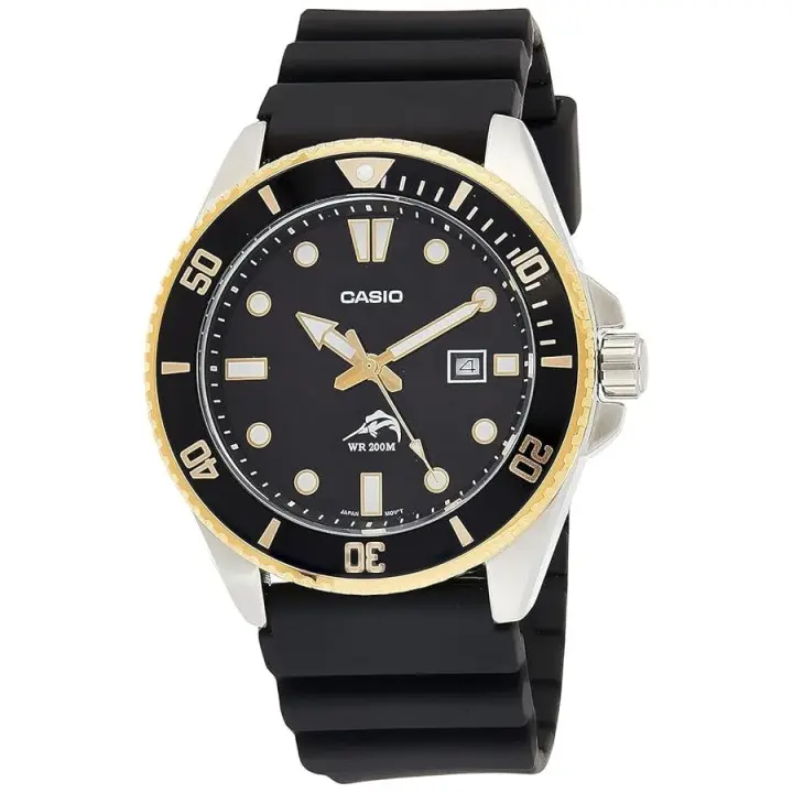 Reloj Hombre Buceo Casio MDV-106G-1A MARLIN DURO correa goma - 1