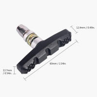 1Par De Frenos Silenciosos Duraderos Para Bicicleta Bloques De Freno De Goma Para Mountain Bike Plegable Piezas De Bicicleta - details 12