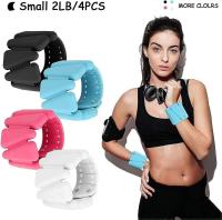 Juego de pesas de muñeca ajustables para entrenamiento de fuerza, unisex, color Azul. - details 3