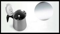 LILI HOME Cafetera Arábica de Acero Inoxidable – Tradición, Calidad y Sabor Auténtico Disponible en capacidades para 2, 6, 9 y 12 tazas. Funciona con todos los tipos de cocina: inducción, fuego directo, vitrocerámica y eléctrica. - details 5