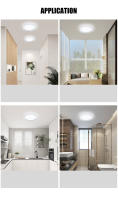 Lámpara De Techo LED Ultrafina IRALAN Con Cristal Redondo Luz Neutra Fría Caliente Para Dormitorio Cocina Balcón Estilo Moderno - details 1