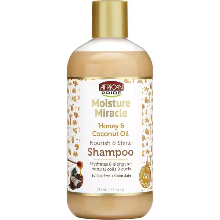 Moisture Miracle Shampoo Honey, Coconut, Shine 354ml - 1